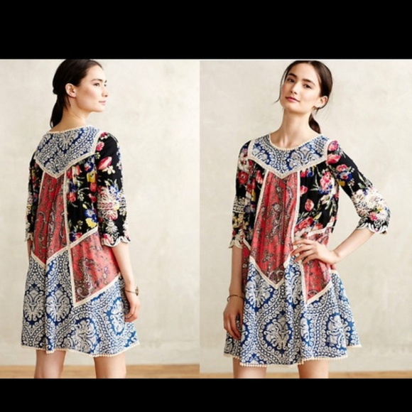 Anthropologie Dresses & Skirts - VHTF Anthropologie Vanessa Virginia Inez Dress 6